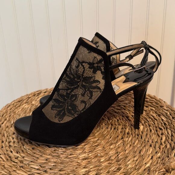 100% authentic Jimmy Choo 'Maylen' Black Heels - 37.5 - Picture 4 of 14